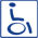 Barrierefrei / Rollstuhlgerecht. Zugang ebenerdig oder über Rampe von bis 6% Steigung, Türbreiten: mind. 80 cm