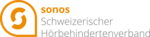 Logo Sonos - Schweizerischer Hörbehindertenverband