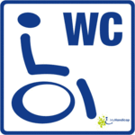 Logo Öffentliche Behindertentoilette